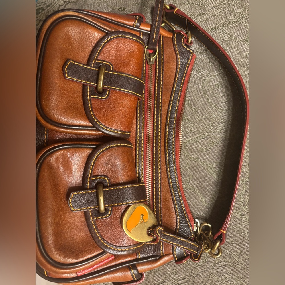 Dooney and Bourke brown cargo bag
